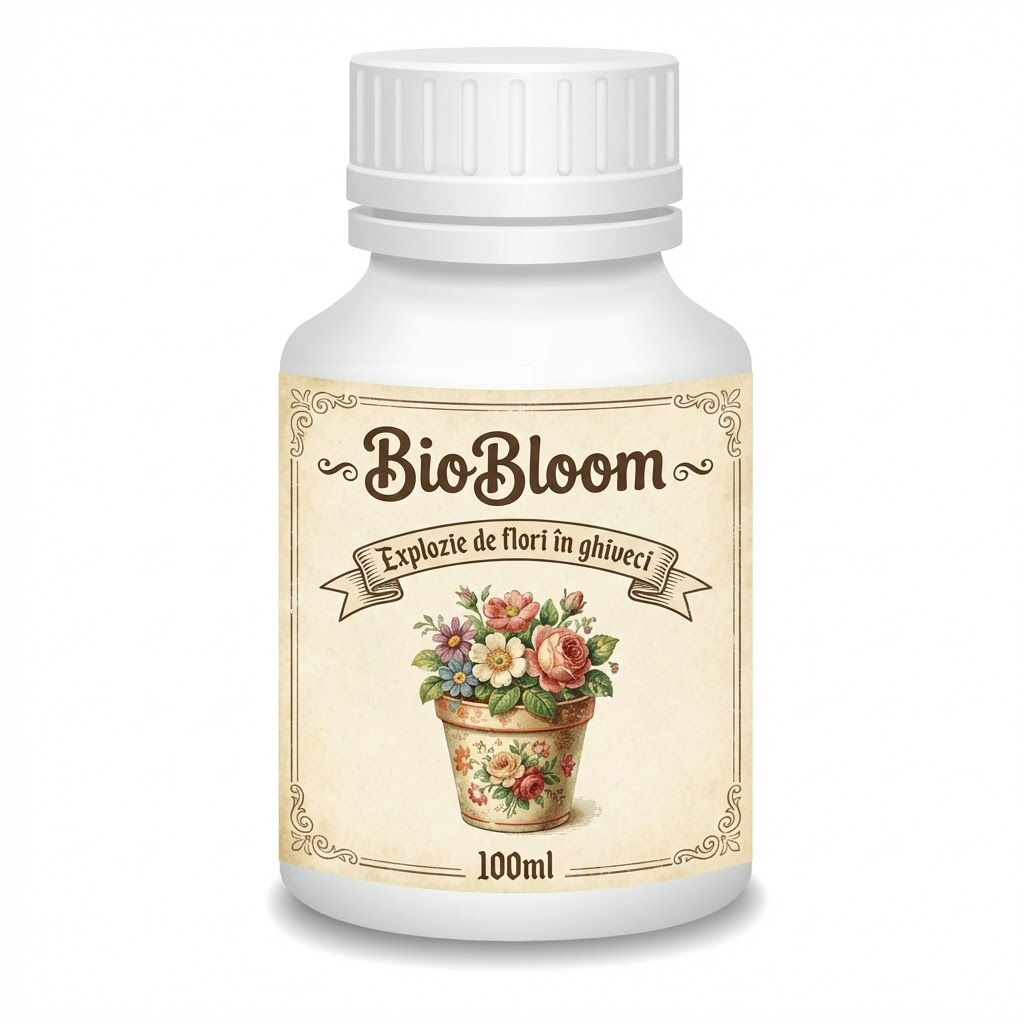 BioBloom – Explozie de flori în ghiveci, 100ml