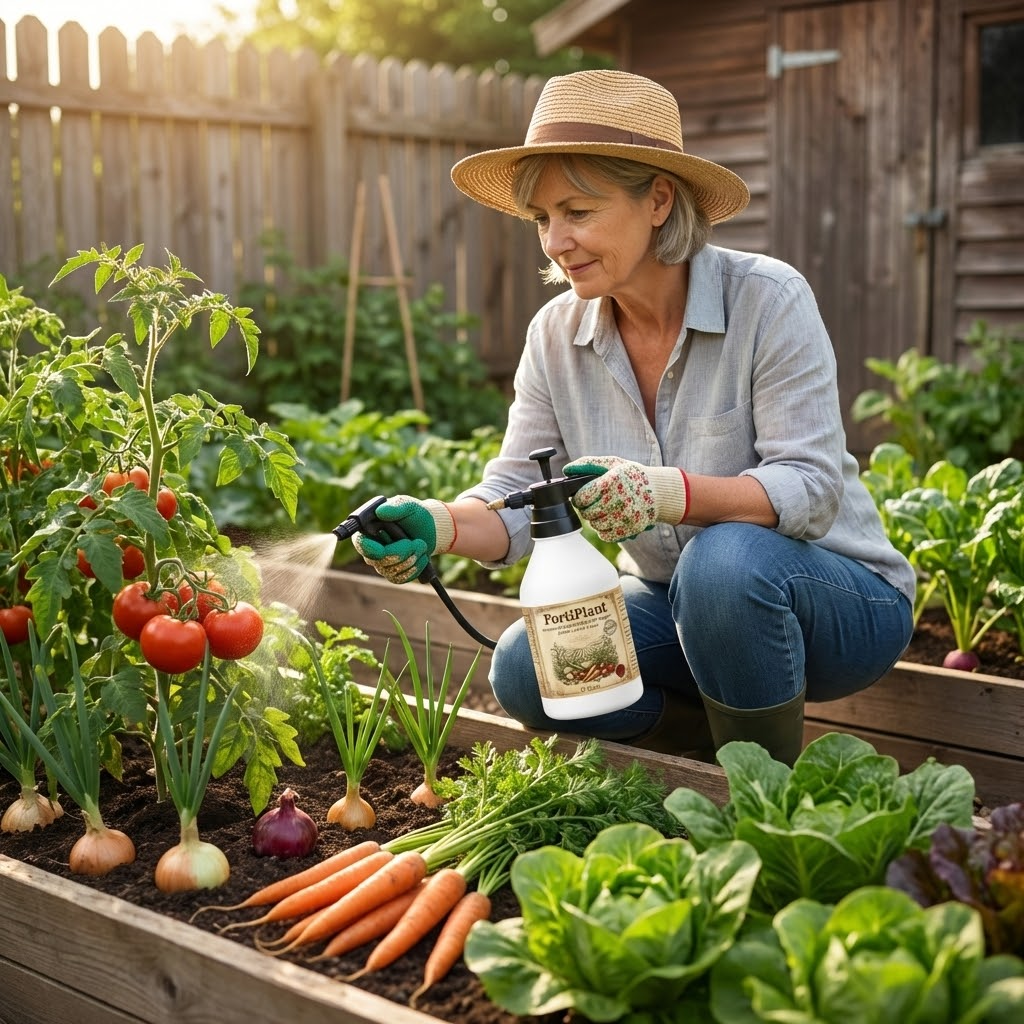 FortiPlant – Fungicid ecologic pentru legume si fructe, solarii si camp, 100ml