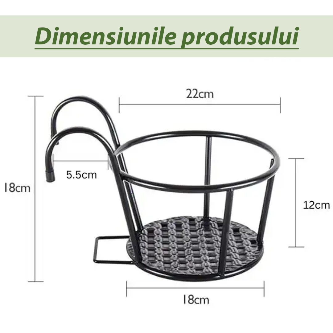 Suport rotund de flori FloraSuport