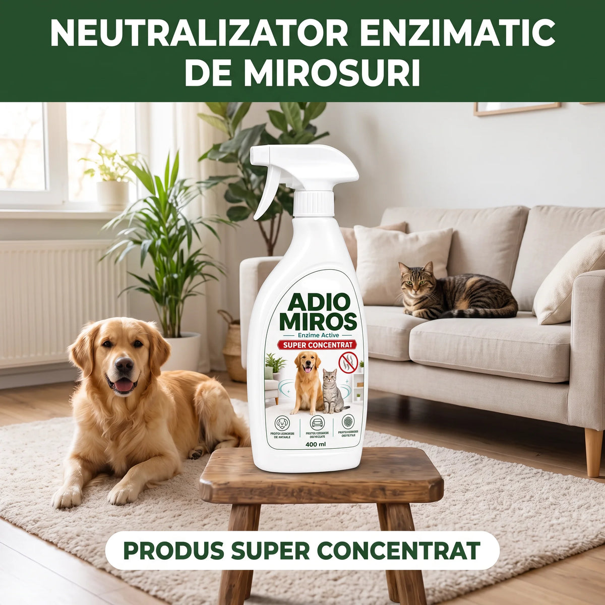 Adio Miros, 400ml