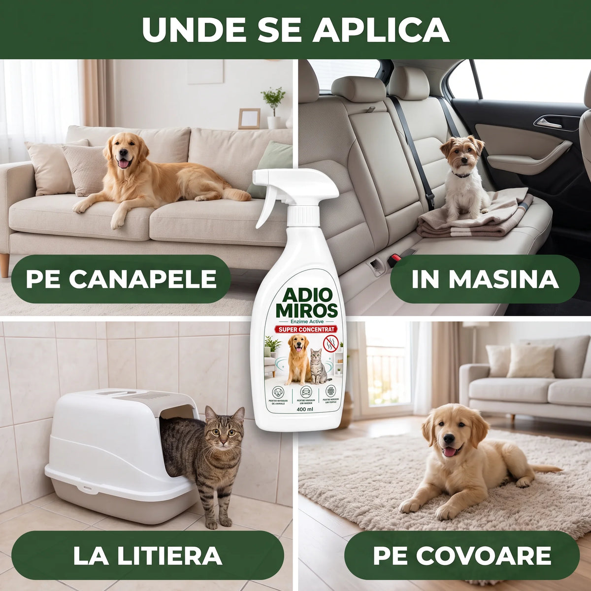 Adio Miros, 400ml