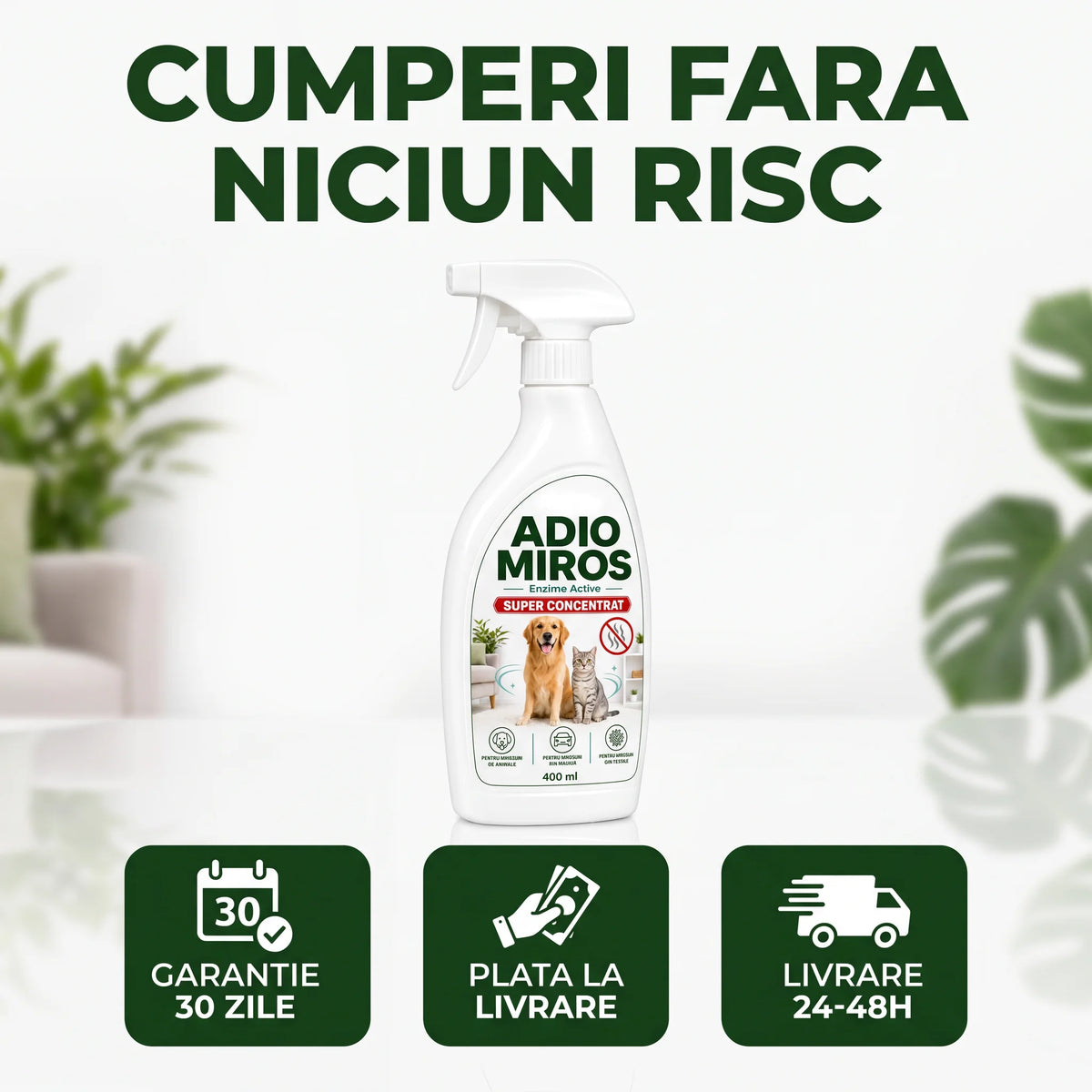 Adio Miros, 400ml