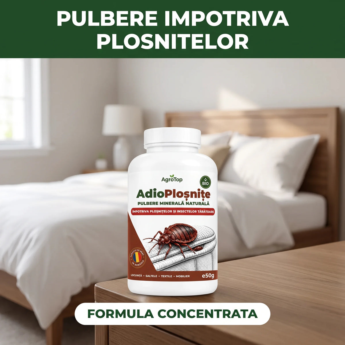AdioPloșnițe - Protectie eficienta impotriva plosnitelor