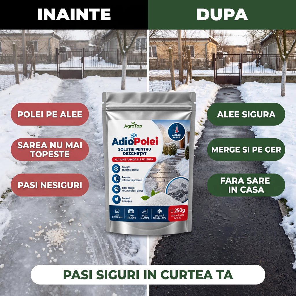 AdioPolei - Solutie pentru dezghetat, 250g