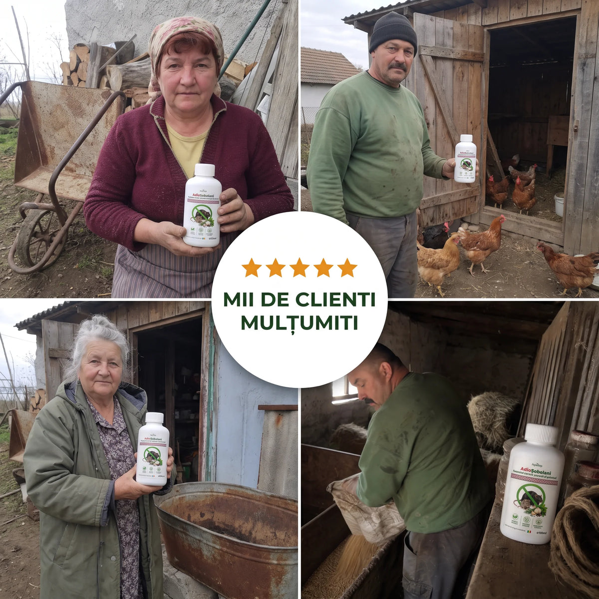 AdioȘobolani - Repelent natural pentru șoareci și șobolani, 100ml
