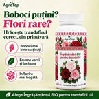 Îngrășământ BIO pentru trandafiri cu înflorire bogată, 100 ml