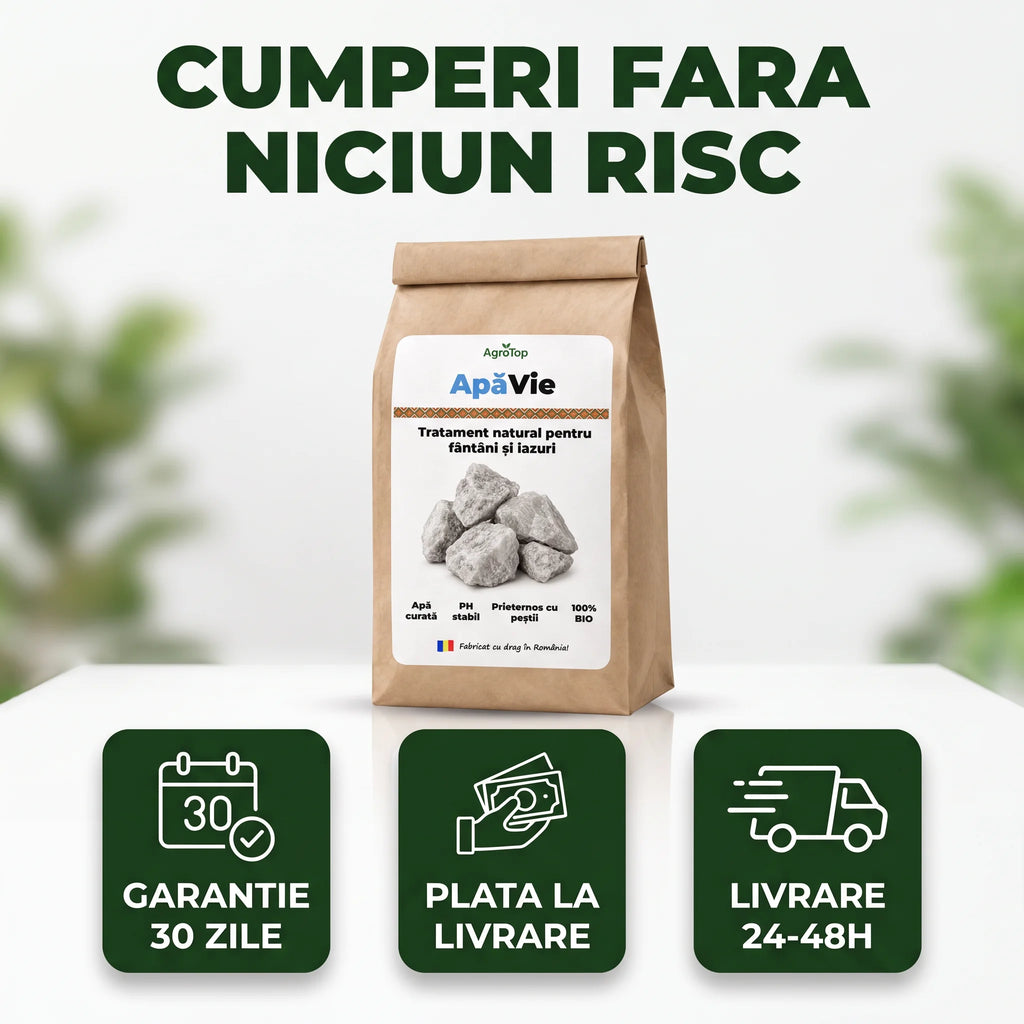 ApaVie - Tratament natural pentru fântână și iazuri, 5 Kg