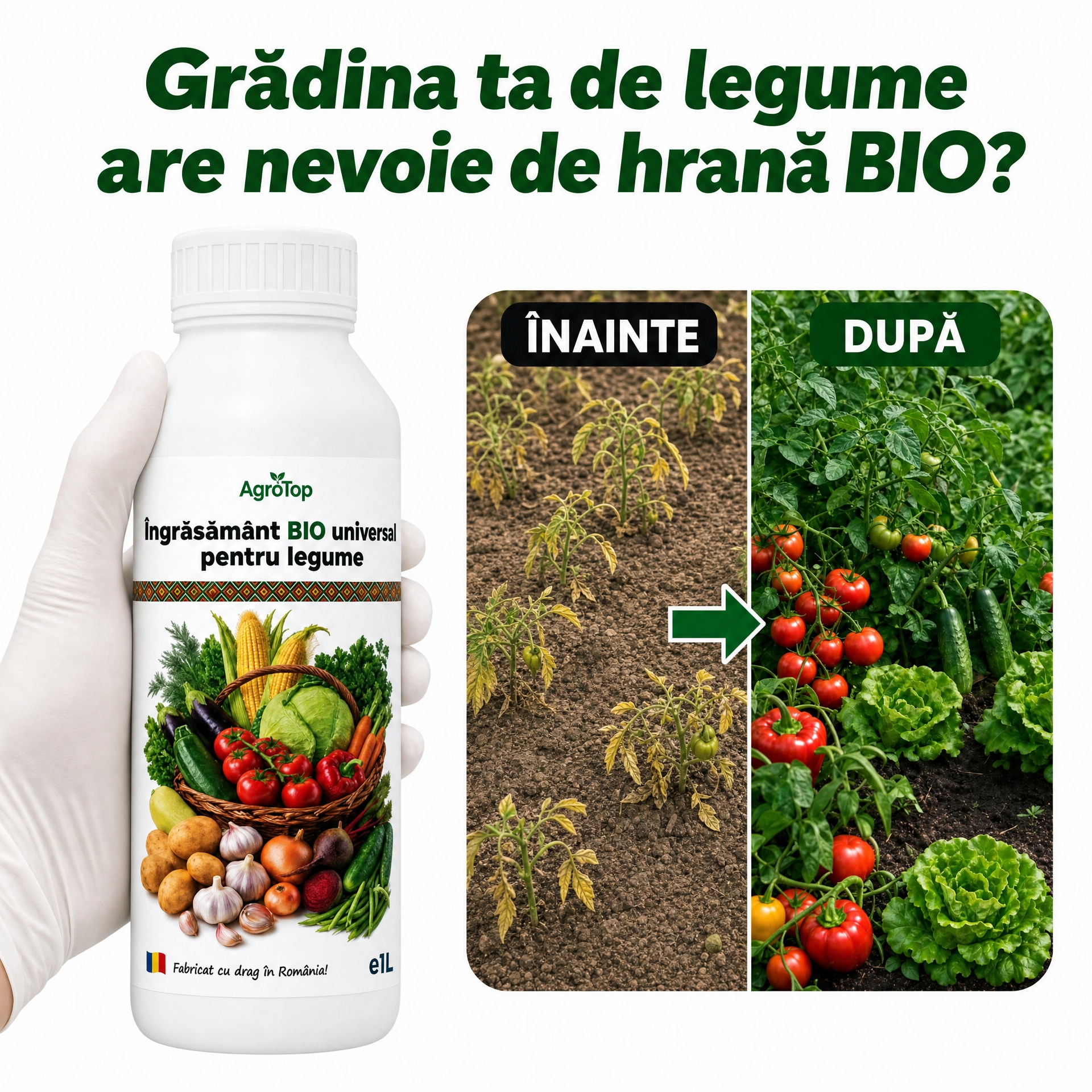Ingrasamant BIO universal pentru legume, 1L - l