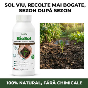 BioSol, biostimulator microbian pentru sol, 1 L