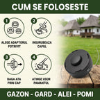 Cap tambur motocoasa cu ata