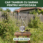 Cap tambur motocoasa cu sarma