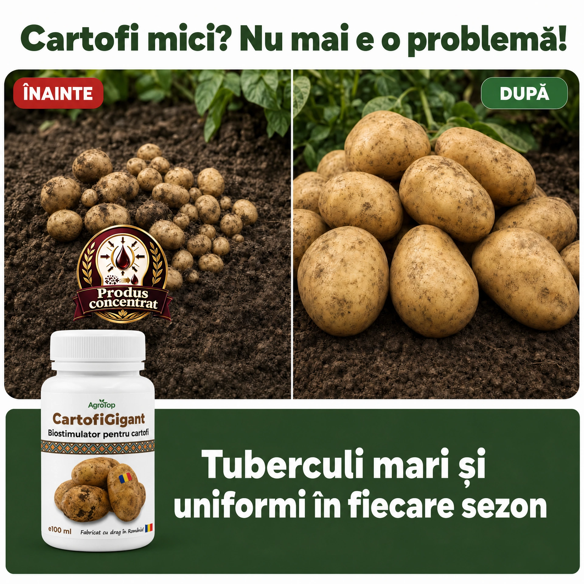 CartofiGigant, 100ml buc.