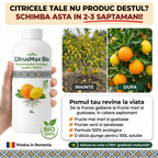 Îngrășământ Bio și Stimulator pentru Citrice, Protecție & Creștere, 1L