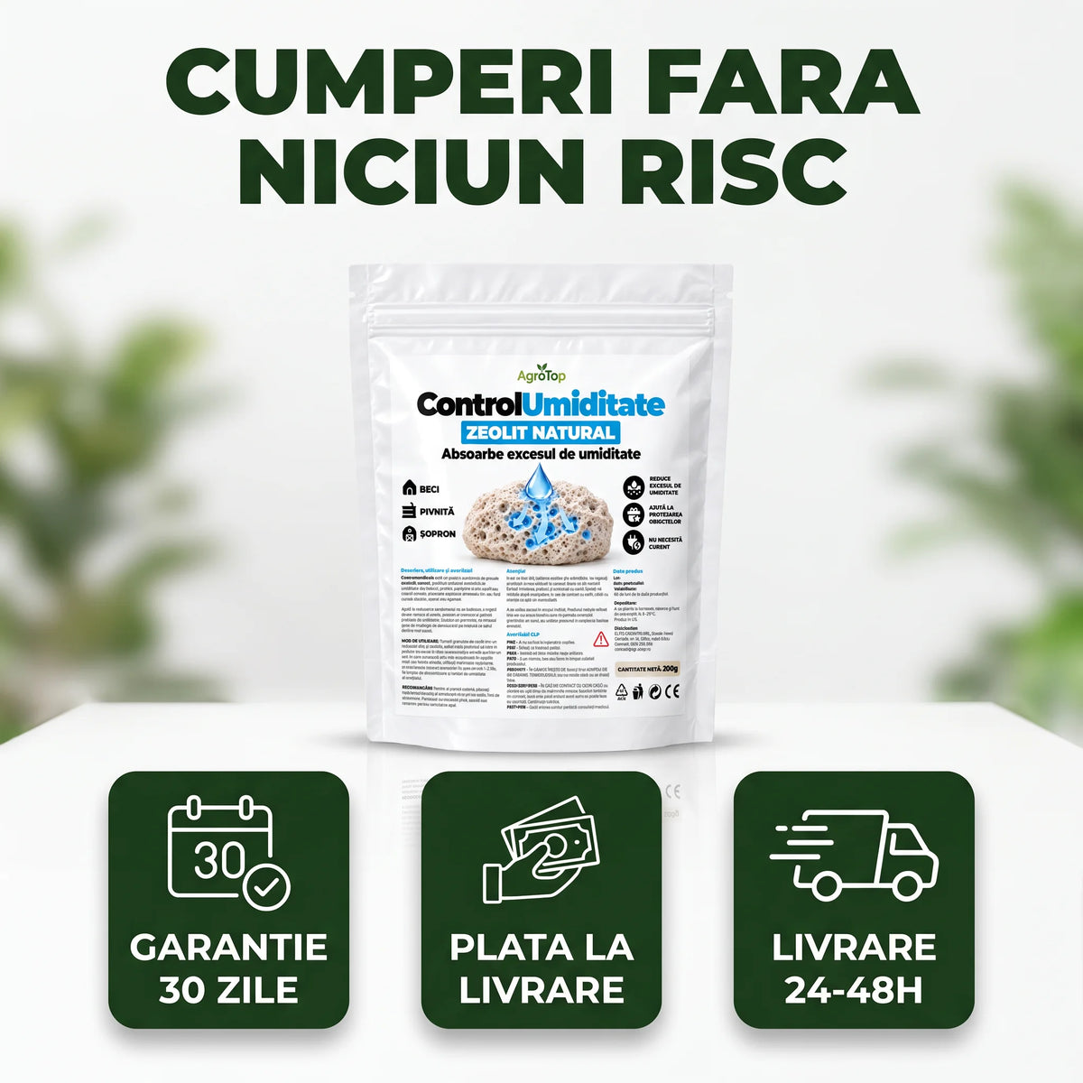 ControlUmiditate - Protectie impotriva excesului de umiditate
