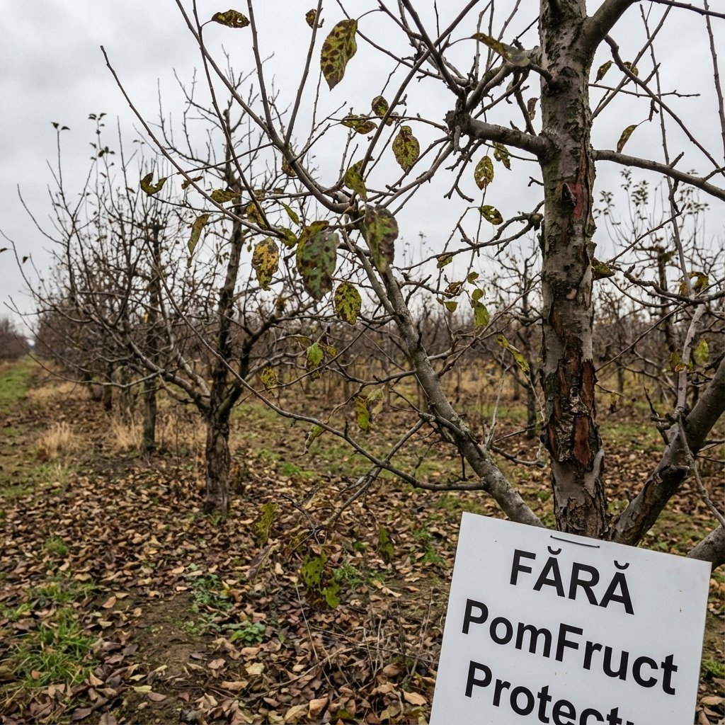 PomFruct Protect, Tratament 4 in 1 pentru pomii fructiferi, toamna-iarna, 250ml