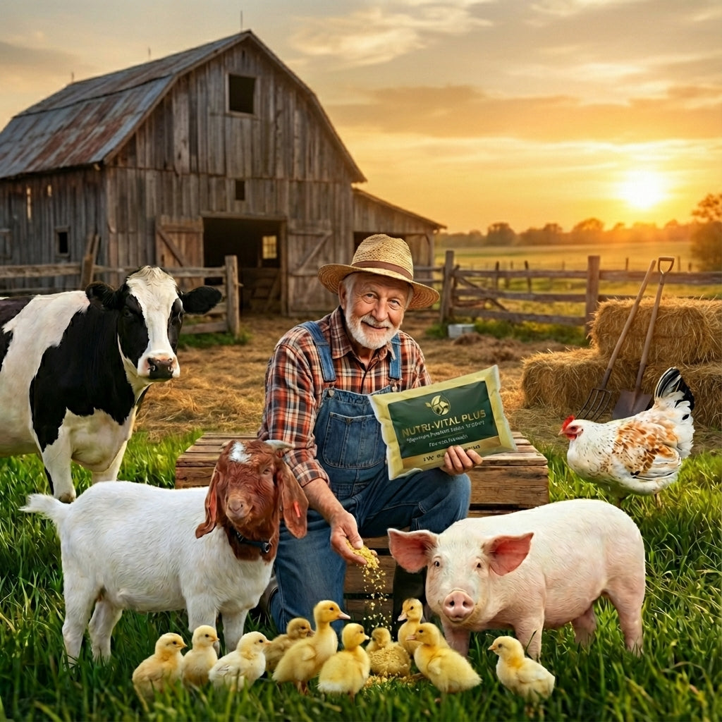 Nutri-Vital Plus, Aditiv pentru ingrasarea animalelor, 1 kg