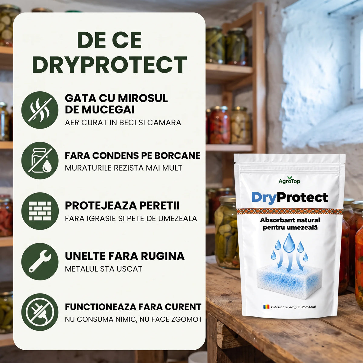 DryProtect - Protectie impotriva excesului de umiditate