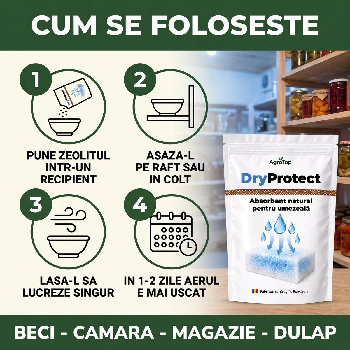 DryProtect - Protectie impotriva excesului de umiditate