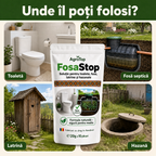 FosaStop - Soluție pentru toalete și fose