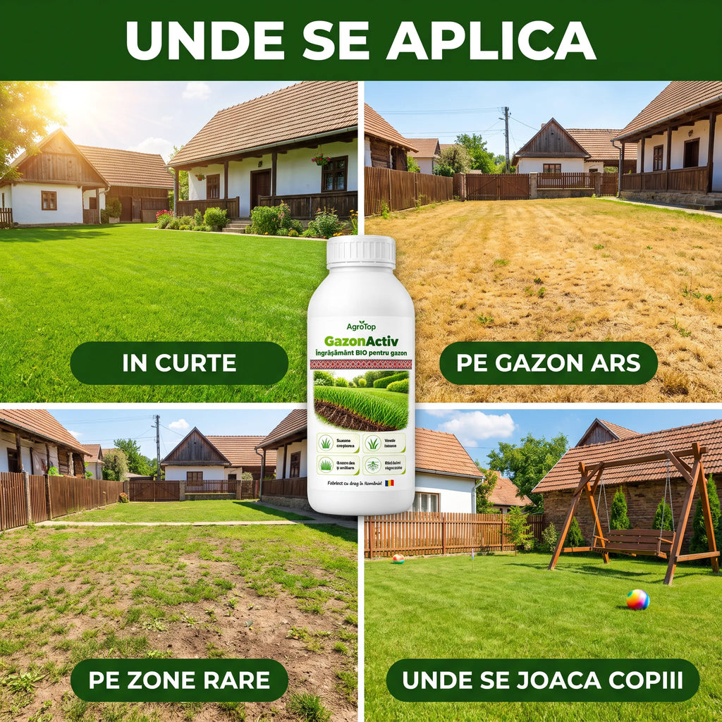 GazonActiv - Ingrasamant BIO pentru gazon, 1L