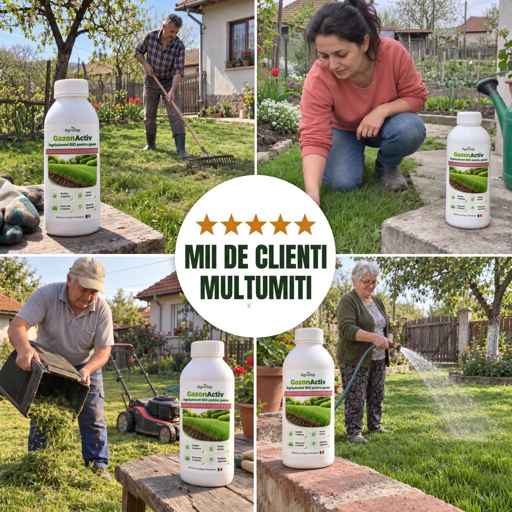 GazonActiv - Ingrasamant BIO pentru gazon, 1L