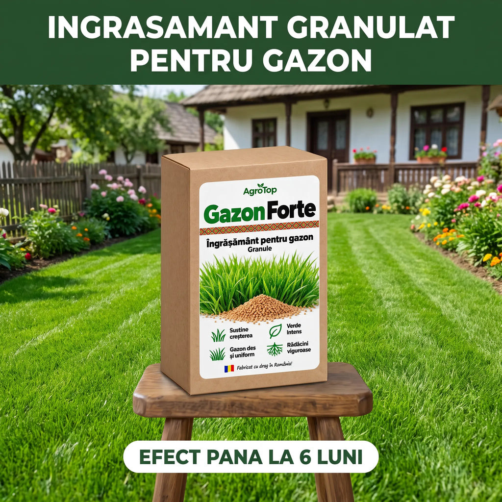 GazonForte - Ingrasamant pentru gazon granule, 1.5KG