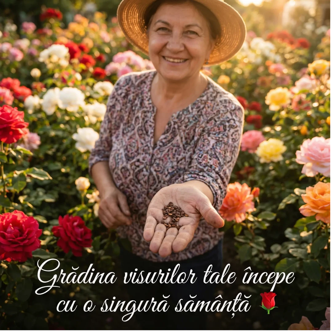 Set 10 buc. Seminte de Trandafiri Multicolori RoseBloom