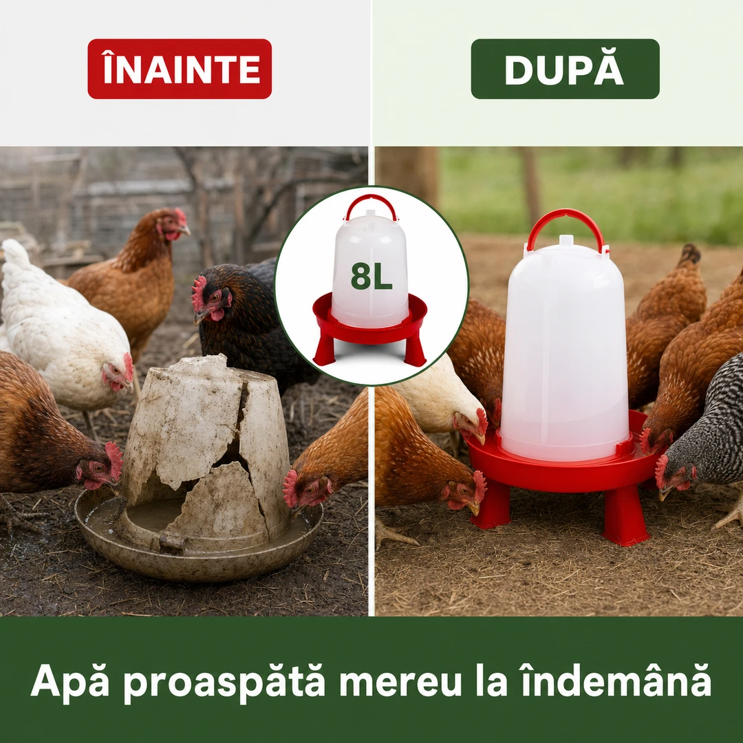 Adapatoare automata de apa pentru pasari