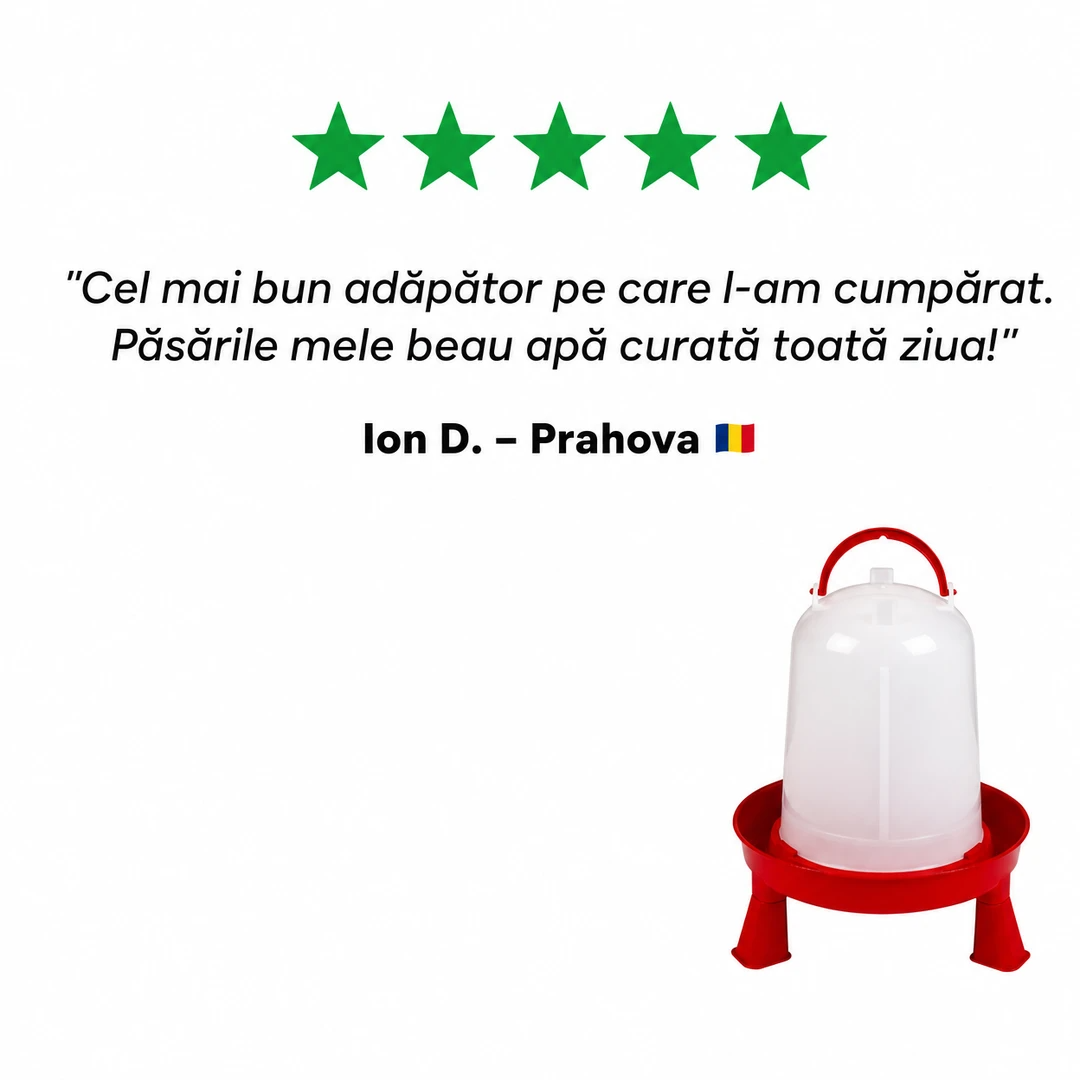 Adapatoare automata de apa pentru pasari