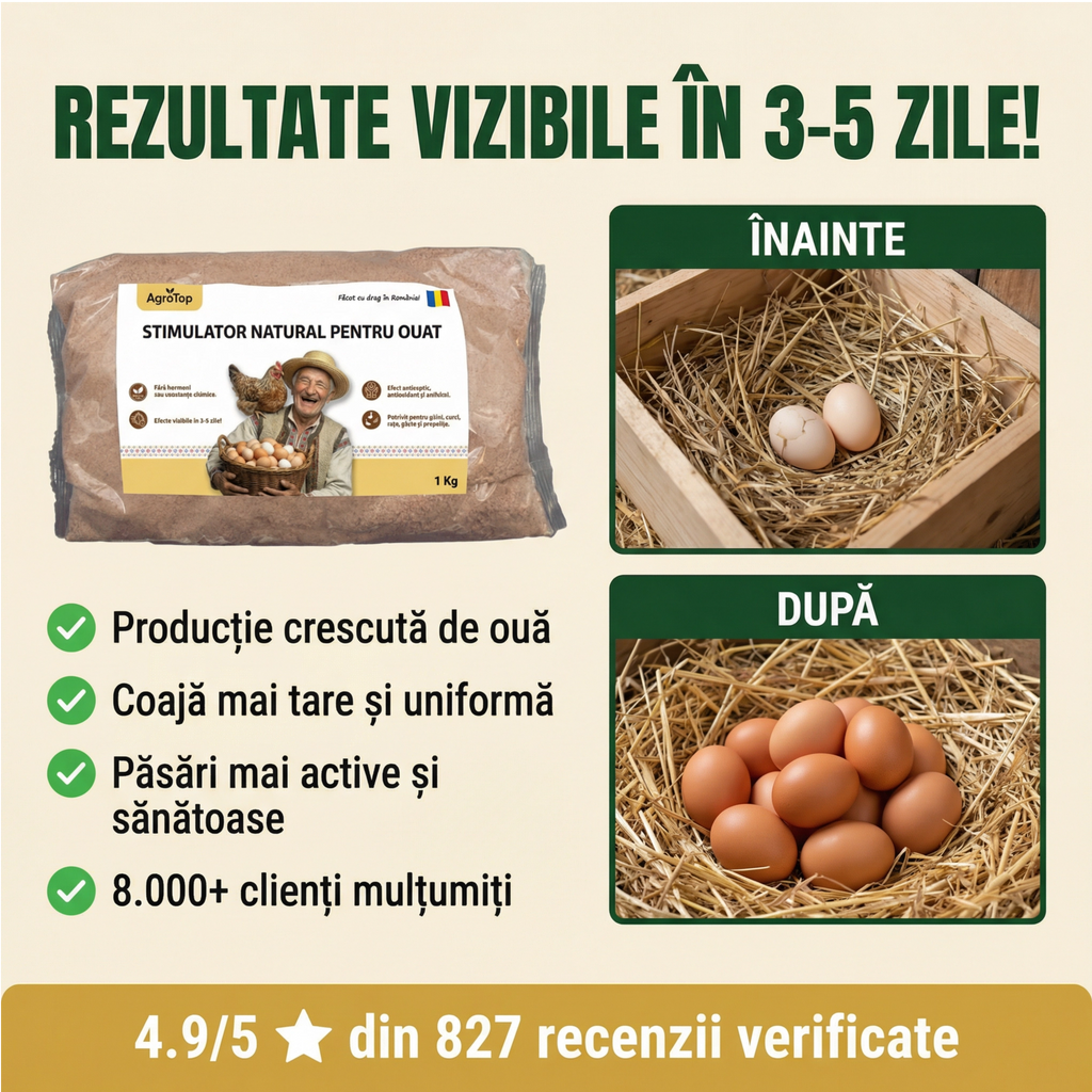 UPSELL - Stimulator natural pentru ouat, 1kg