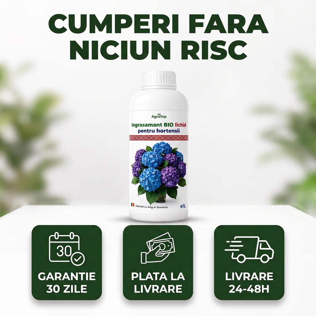 Ingrasamant BIO lichid pentru hortensii, 1L