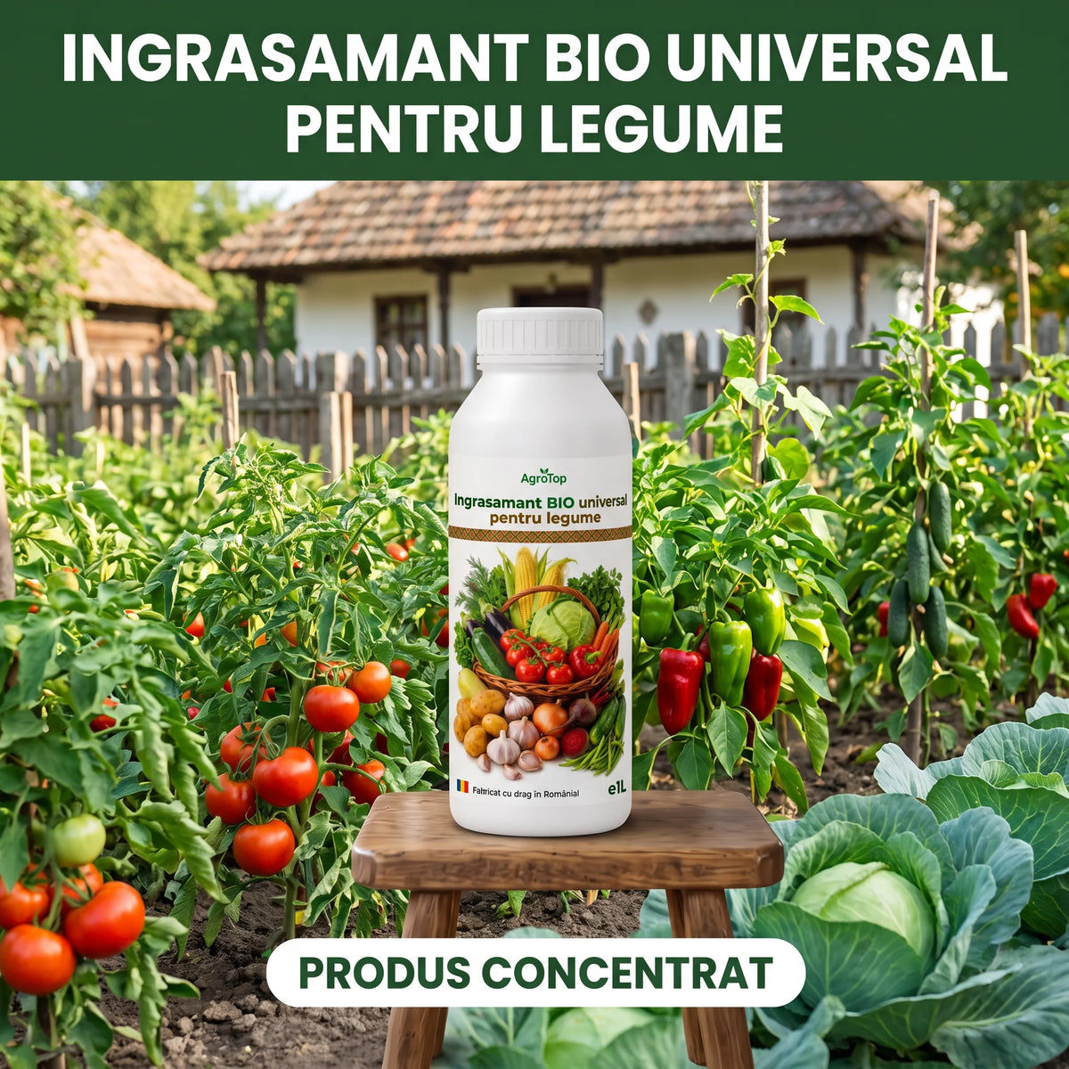 Ingrasamant BIO universal pentru legume, 1L