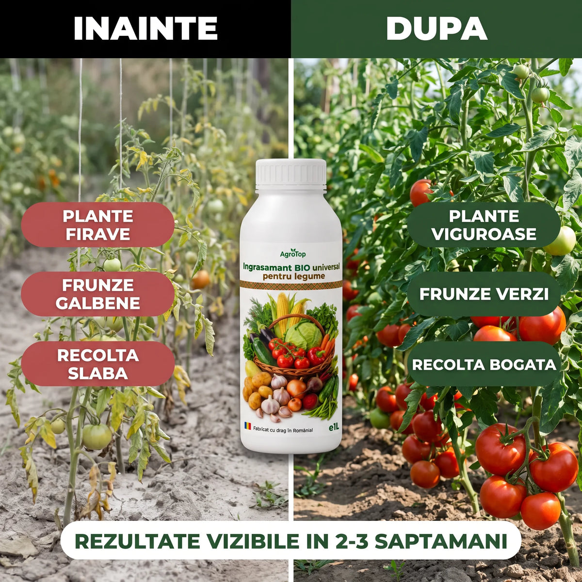 Ingrasamant BIO universal pentru legume, 1L