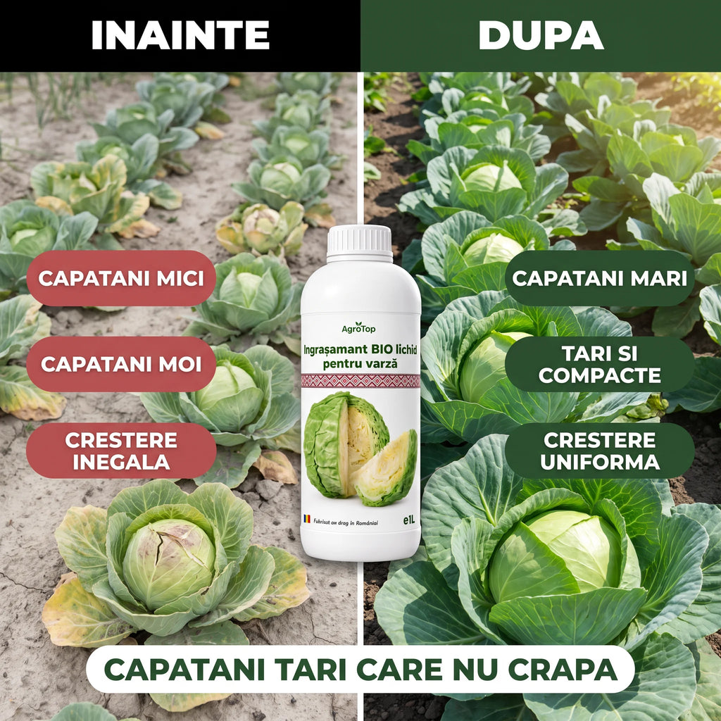Ingrasamant lichid pentru varză, 1L