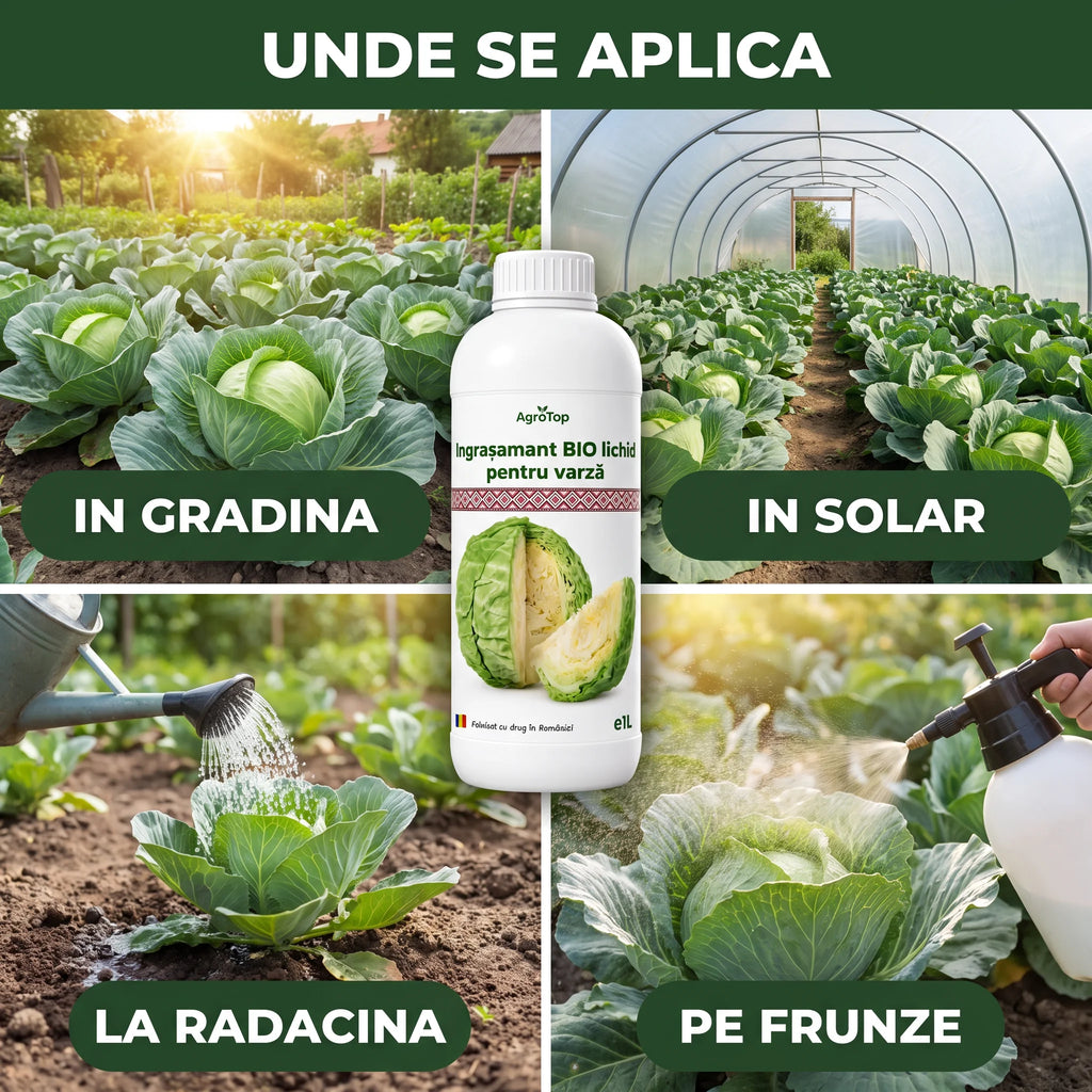 Ingrasamant lichid pentru varză, 1L