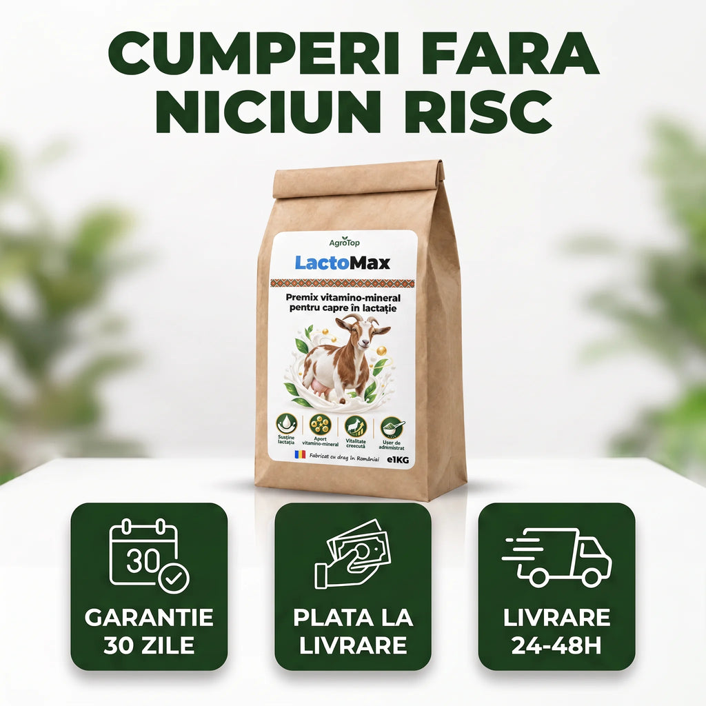 LactoMax - Premix vitamino-mineral pentru capre în lactație, 1KG