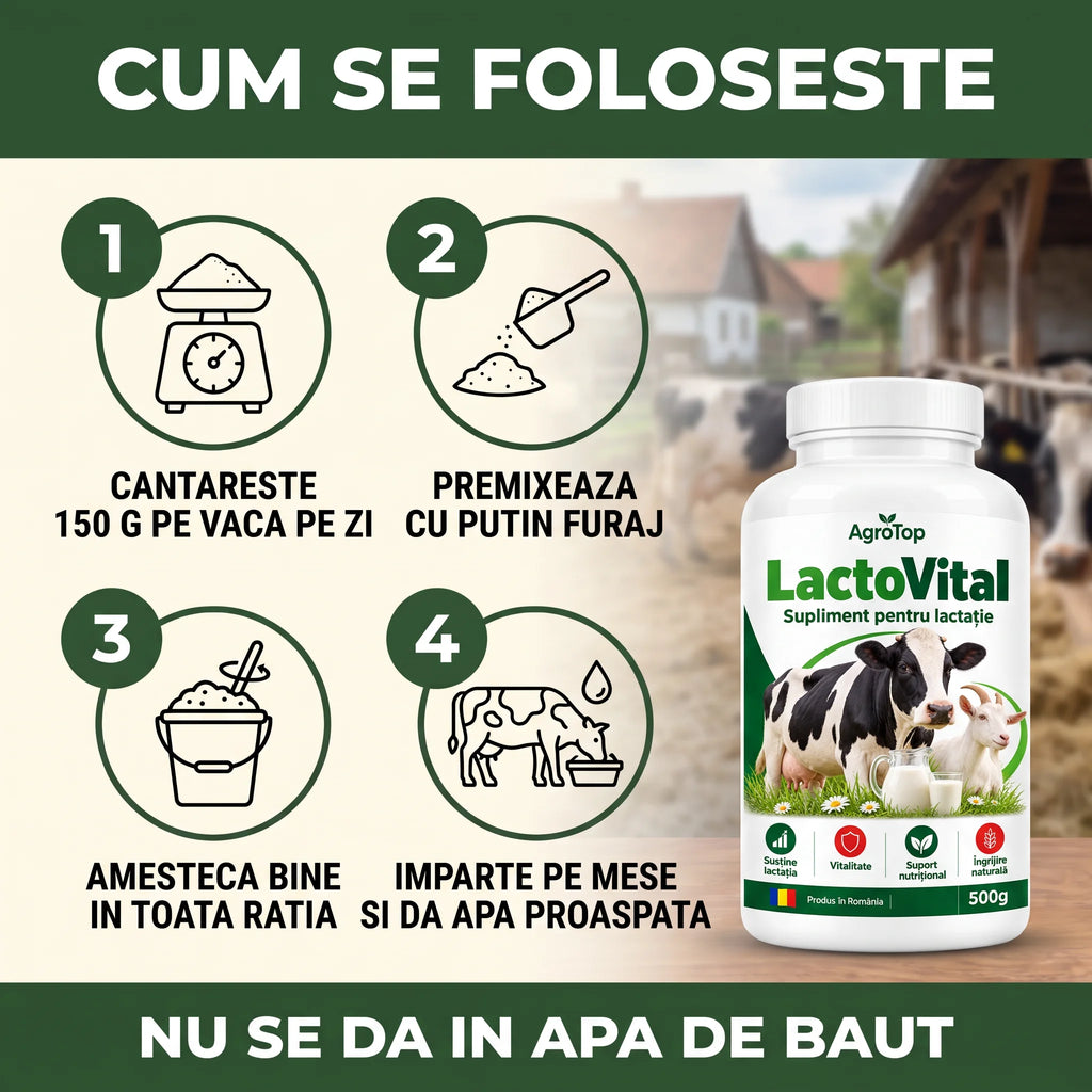 LactoVital - Supliment pentru lactație, 500g
