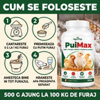 PuiMax - Aditiv furajer pentru cresterea puilor, 500g