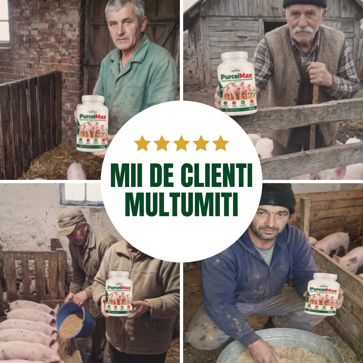PurceiMax - Aditiv furajer pentru cresterea purceilor, 500g