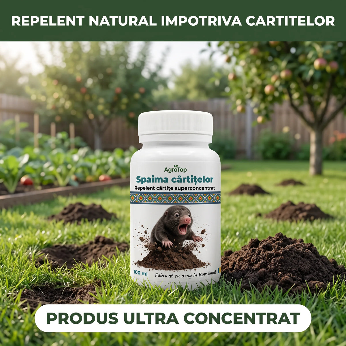 Spaima cârtițelor 100 ml buc.