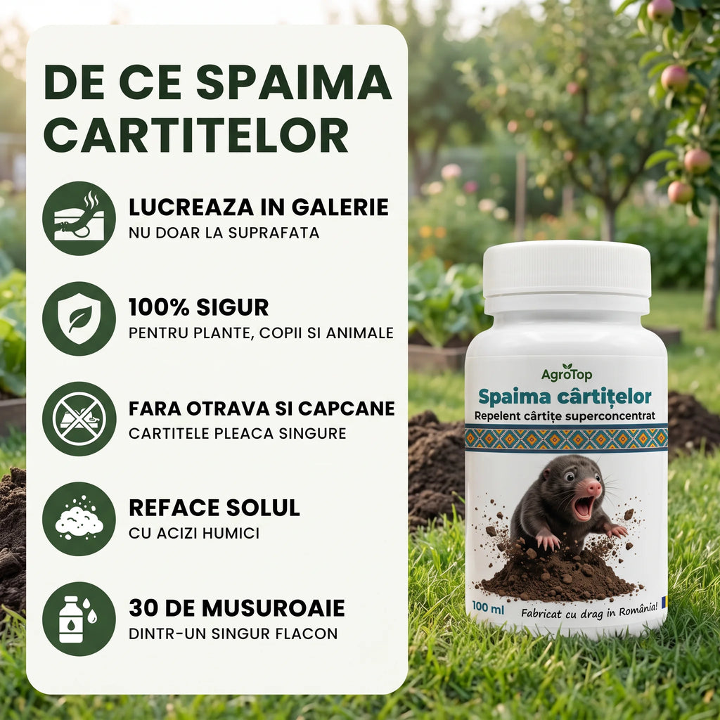 Spaima cârtițelor 100 ml buc.