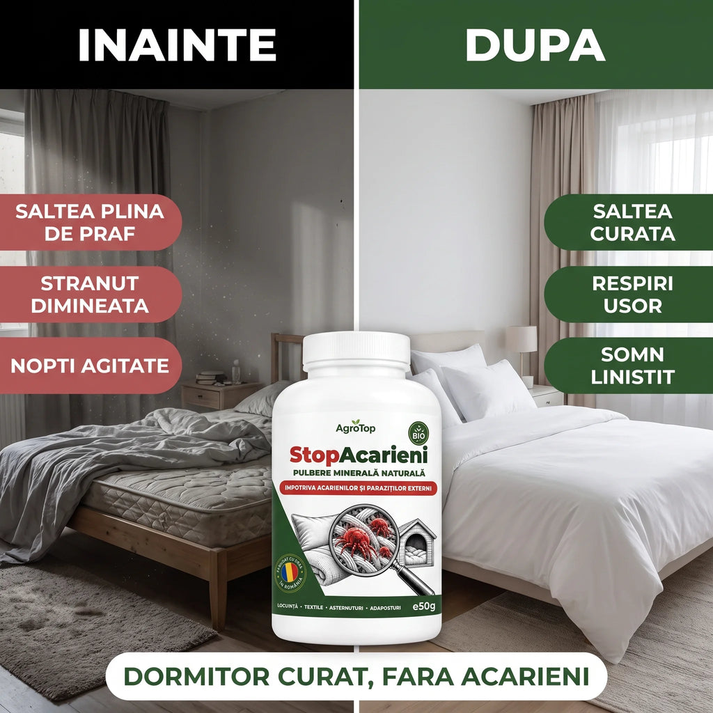 StopAcarieni - Protectie eficienta impotriva acarienilor