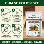StopMiros - Pudră naturală pentru neutralizarea mirosurilor, 500g