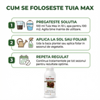 Tuia Max, Biostimulator vegetal pentru conifere ornamentale, 1L