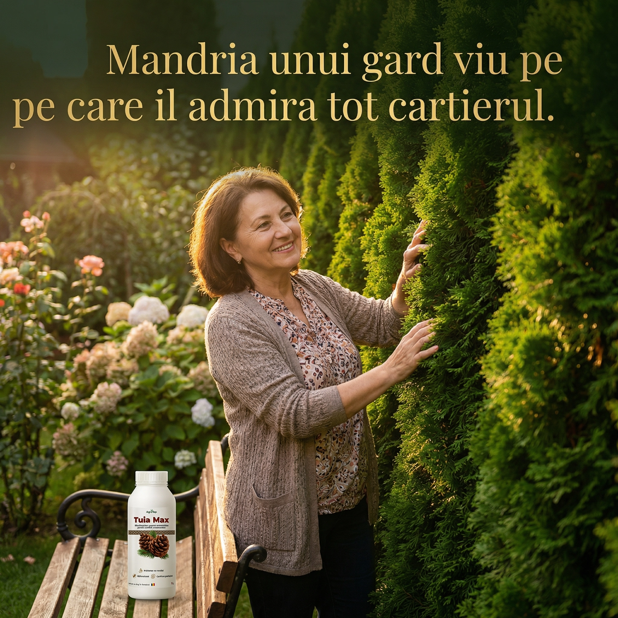 Tuia Max, Biostimulator vegetal pentru conifere ornamentale, 1L