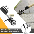 Unealta cu roti pentru scos buruieni BuriClean