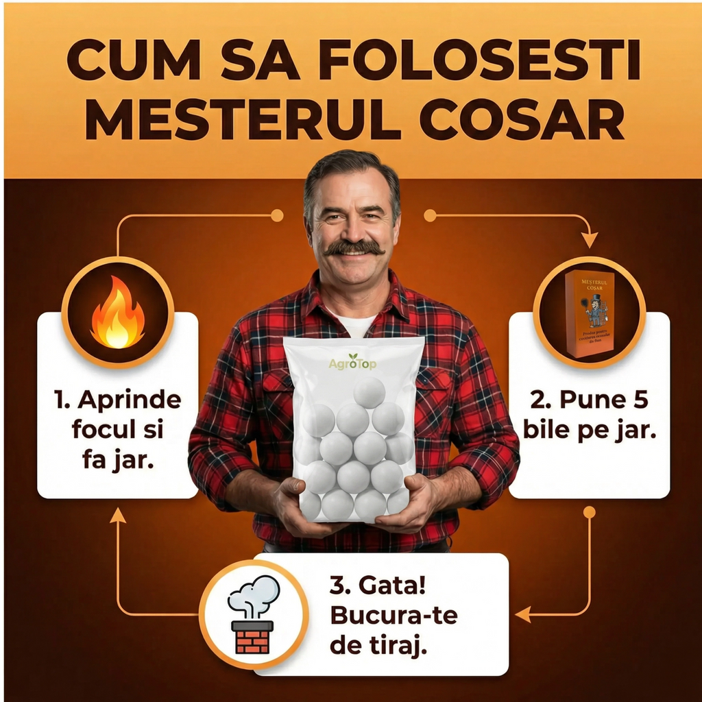 UPSELL - FocMax - Bile pentru curatarea sobelor si a hornurilor