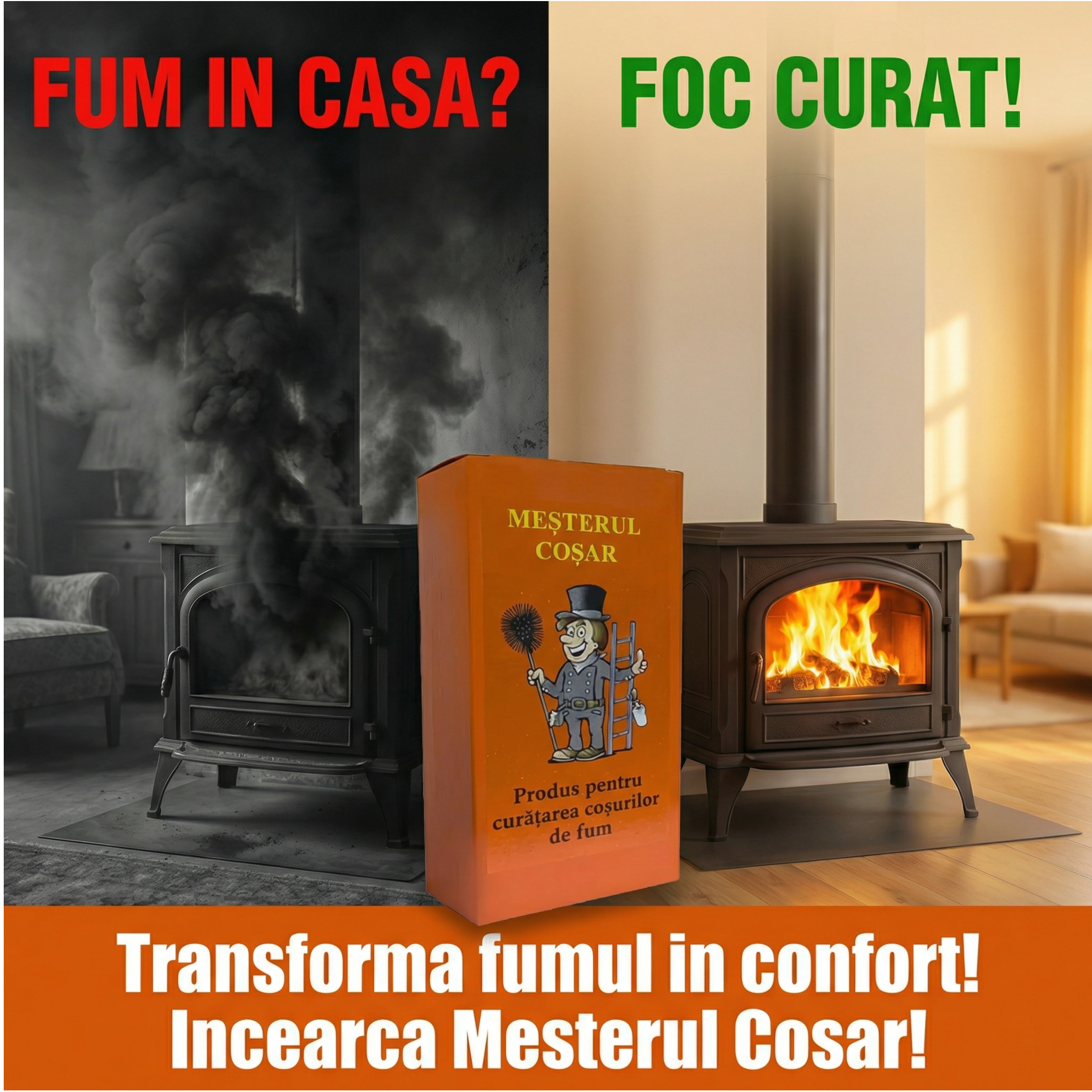 (TT) FocMax - Bile pentru curatarea sobelor si a hornurilor