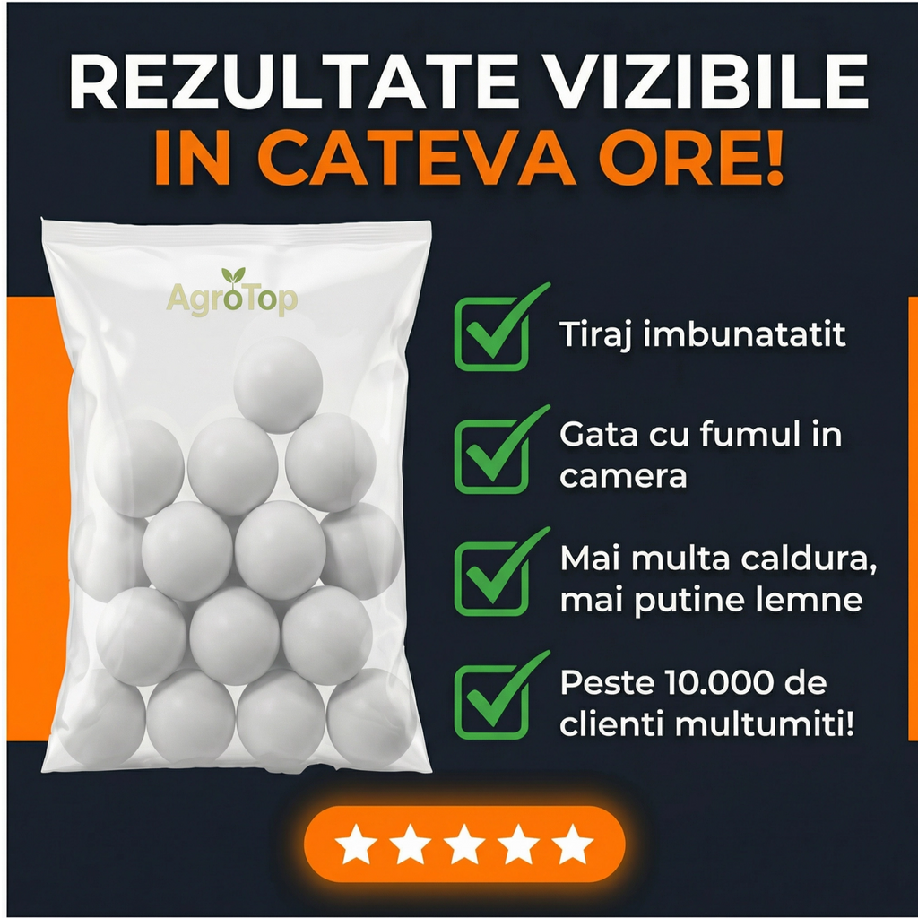 UPSELL - FocMax - Bile pentru curatarea sobelor si a hornurilor