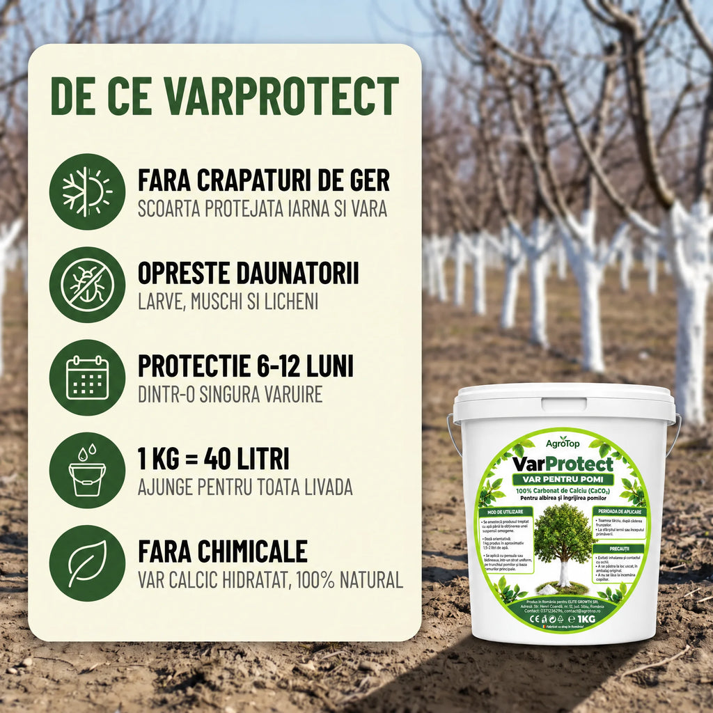 VarProtect - Var protector pentru pomi și livezi, 1KG
